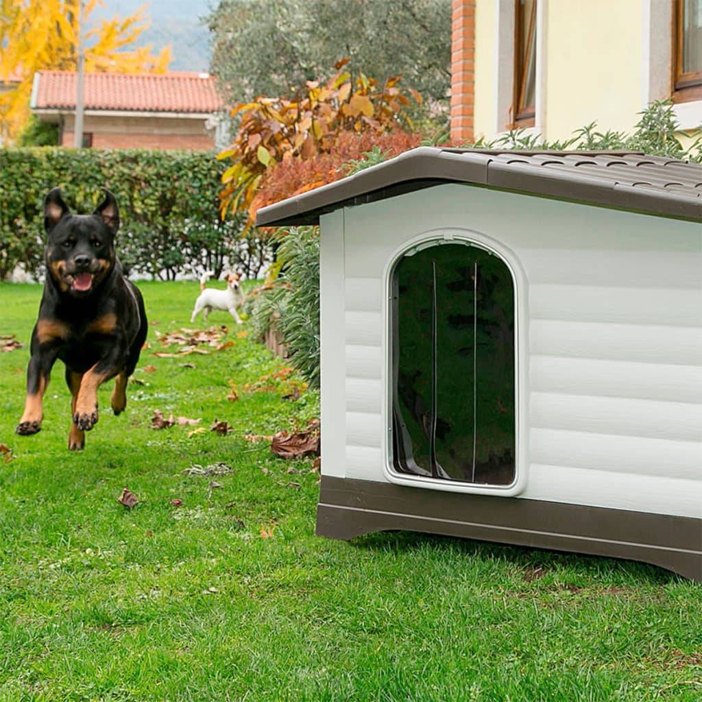 Ferplast - Niche pour Chiens Plastique Gris - FERPLAST - Imagen 7