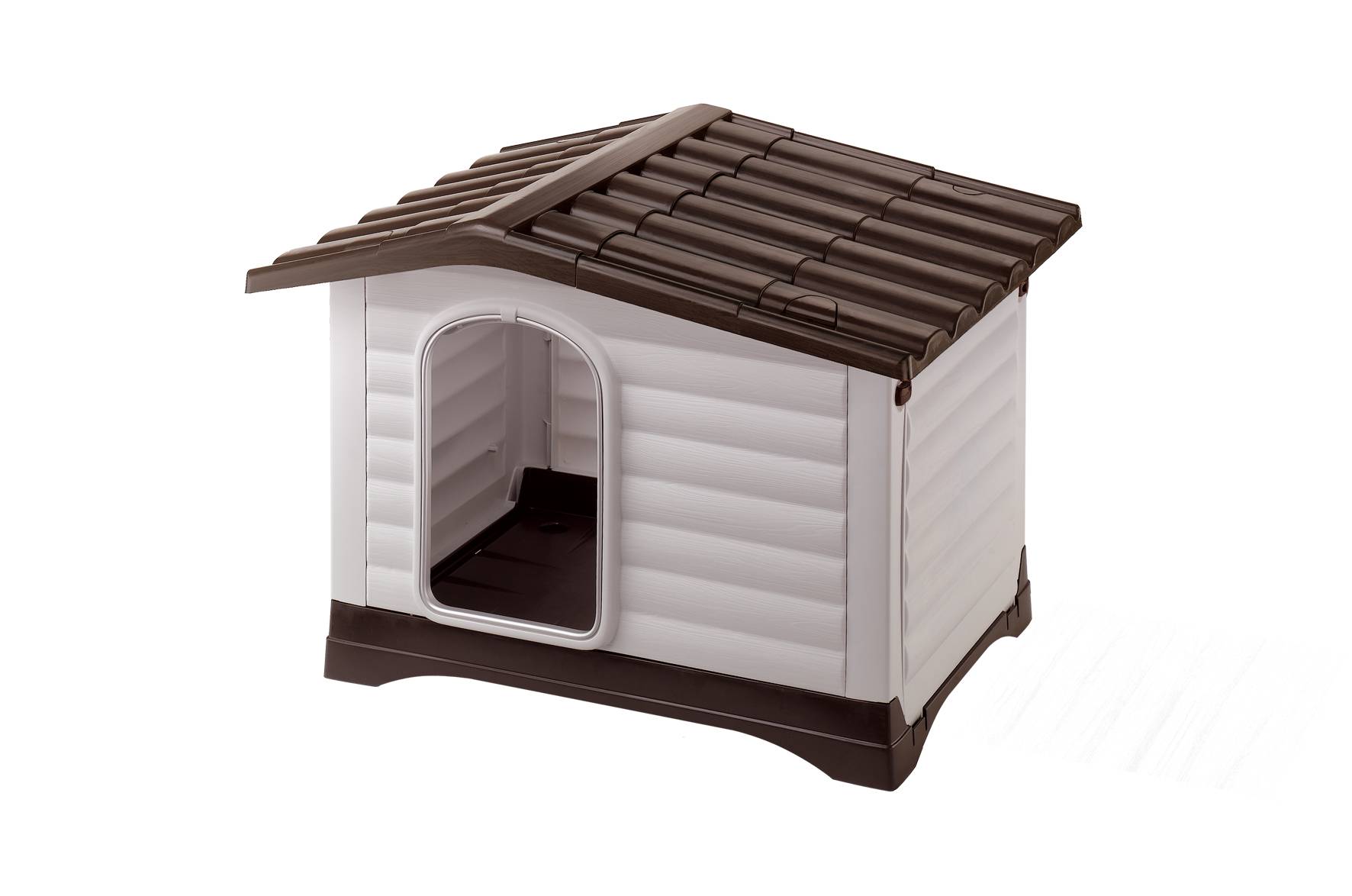 Ferplast - Niche pour Chiens Plastique Gris - FERPLAST - Imagen 1
