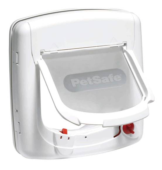 Petsafe - Porte Staywell® infrarouge Deluxe 4 positions - Blanc - Image 1