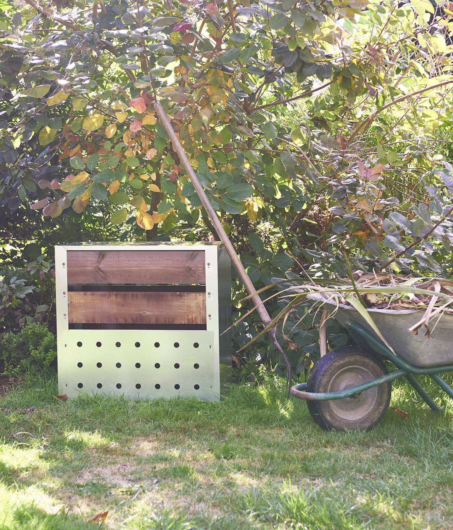Guillouard - Silo a compost 200L  - L.75 x l.38 x H.75 cm - Imagen 2