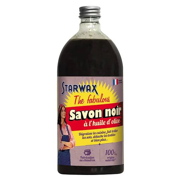 Starwax - Starwax - Savon noir à l'huile d'olive 1 L - Imagen 6