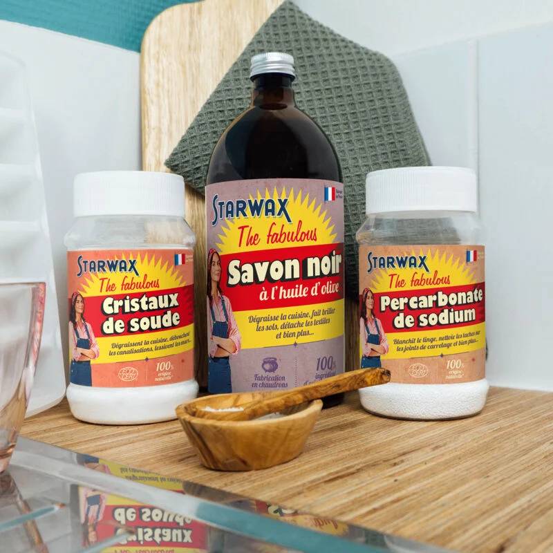 Starwax - Starwax - Savon noir à l'huile d'olive 1 L - Imagen 7