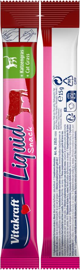Vitakraft - Friandise liquide boeuf herbe à chat 6 x 15 g – VITAKRAFT - Image 3