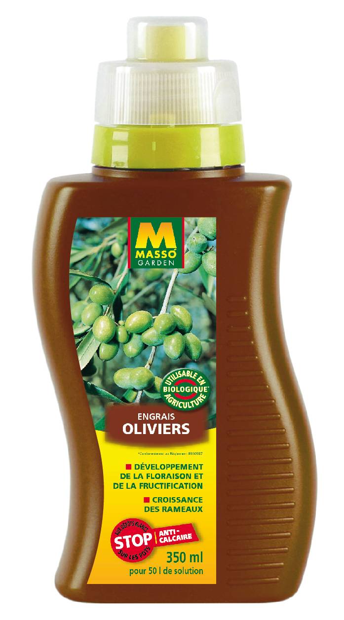 Masso Garden - Engrais liquide Oliviers et Figuiers 350 ml - MASSO GARDEN