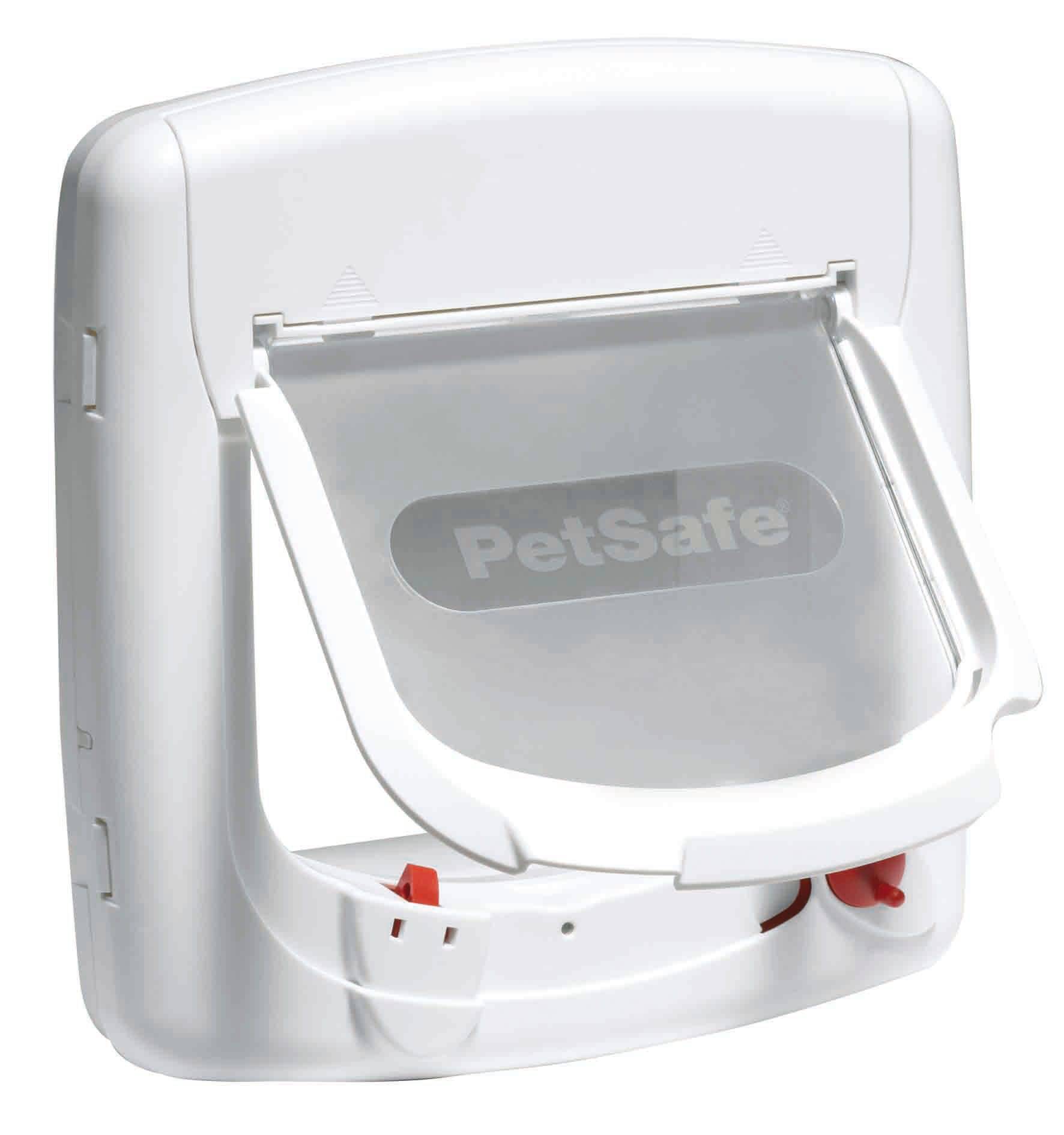 Petsafe - Porte Staywell® magnétique Deluxe 4 positions - Blanc