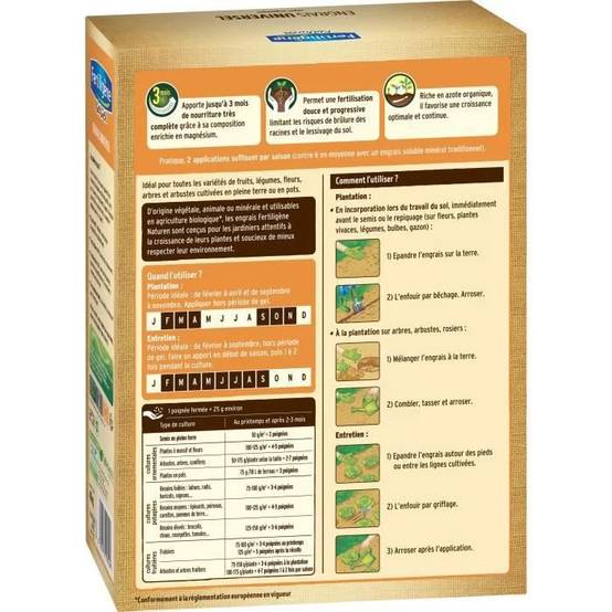 Engrais universel organique UAB 4kg - NATUREN - Image 1