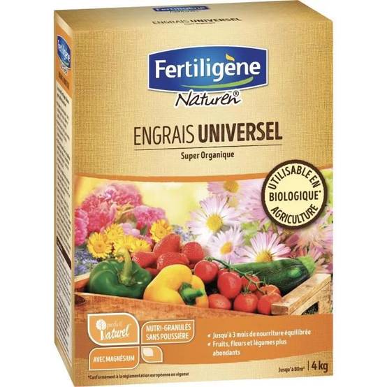 Engrais universel organique UAB 4kg - NATUREN - Image 2