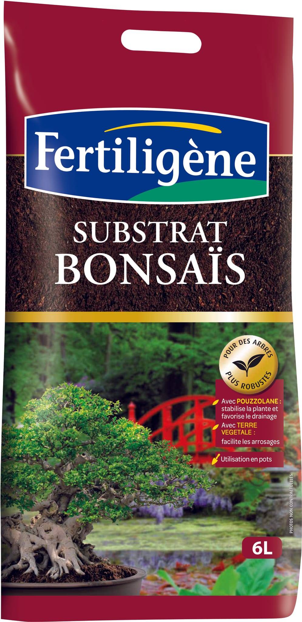 Fertiligène - Substrat bonsaïs 6 L