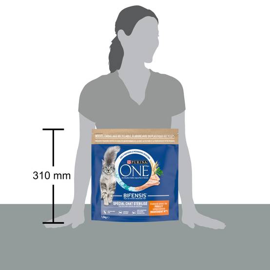 Purina One - Croquettes chat Stérilisé Poulet et Blé 1,5 KG - PURINA ONE - Image 7