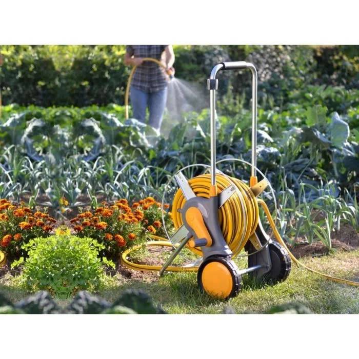 Hozelock - Chariot métal équipé tuyau L. 30m Flexi + Fabriqué en France - HOZELOCK - Imagen 11