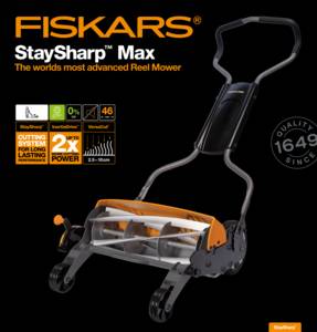 Fiskars - Tondeuse Hélicoïdale Manuelle StaySharp™ Largeur 45 cm FISKARS - Image 5