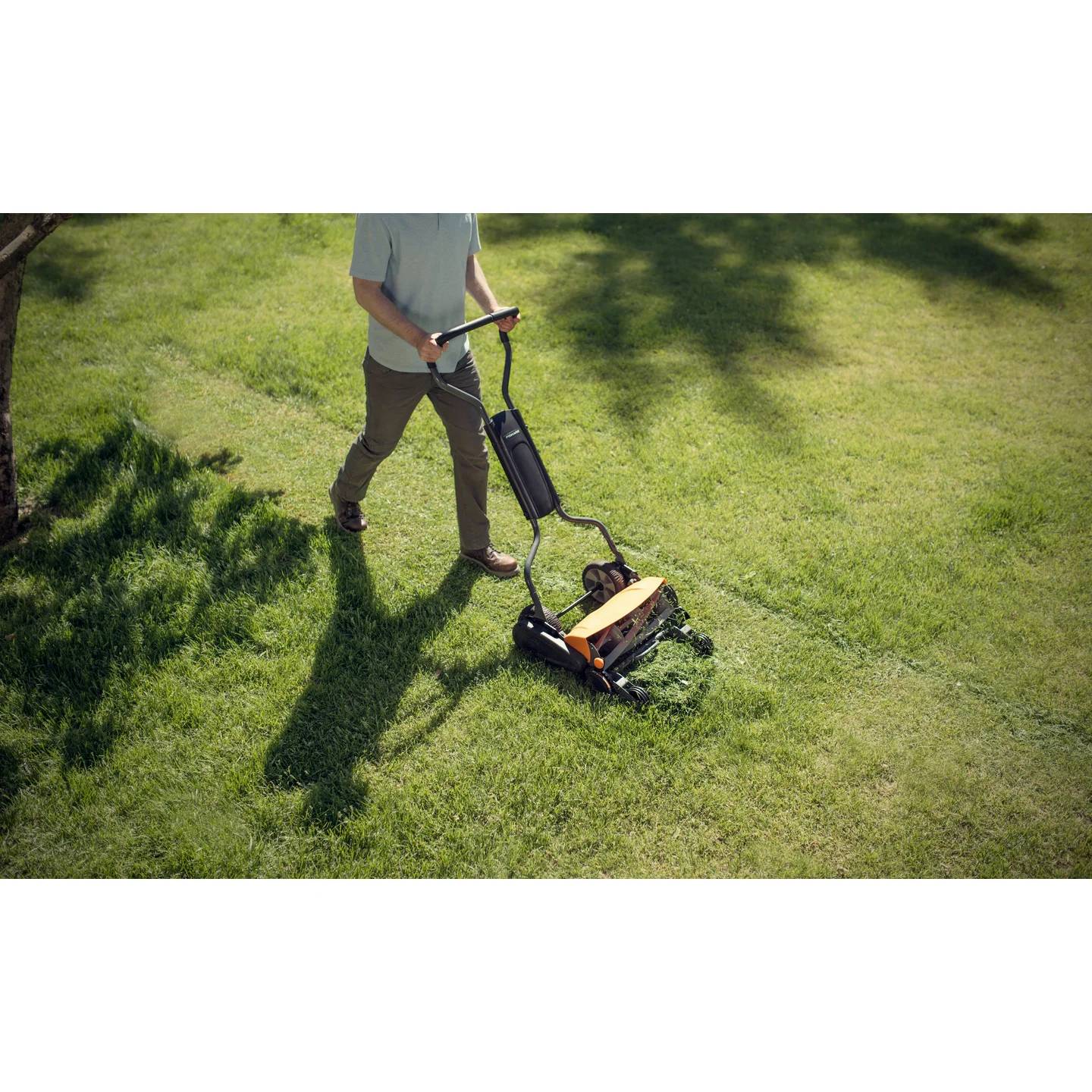 Fiskars - Tondeuse Hélicoïdale Manuelle StaySharp™ Largeur 45 cm FISKARS - Image 30