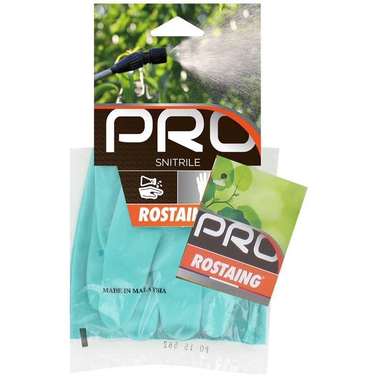 Rostaing - Gant protection chimique Snitrile long imperméable Taille 10 - Image 3