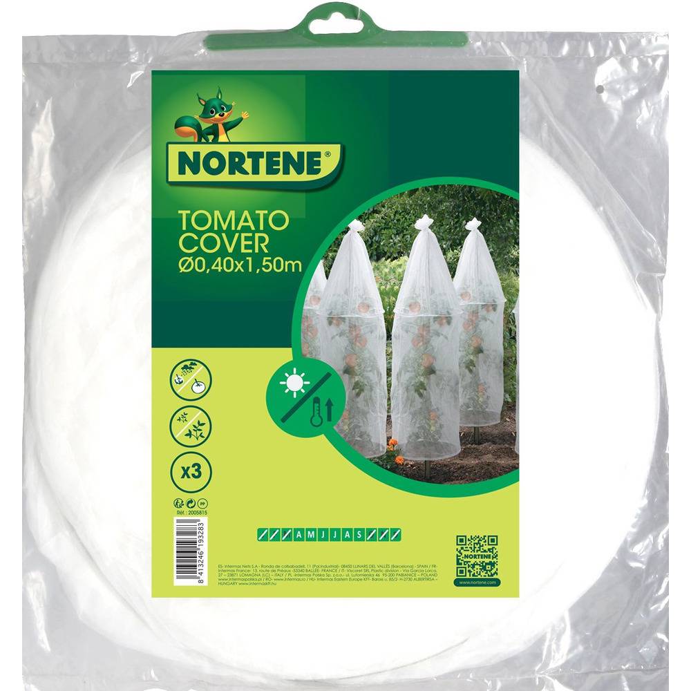 Nortène - Housse de protection pour tomates lot de 3 H. 150 x Ø 40 cm – Nortène - Imagen 4