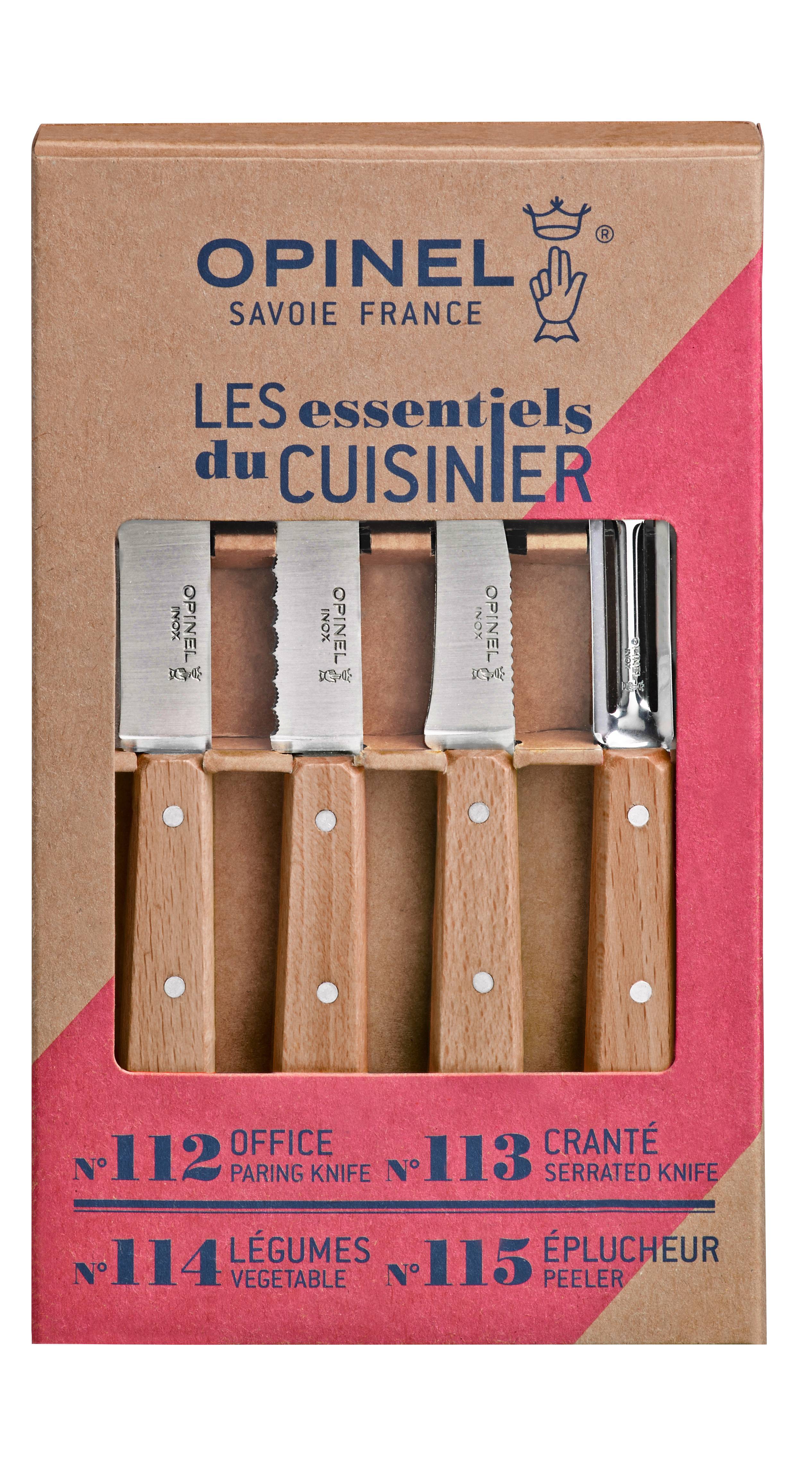 Opinel - Set de 4 couteaux de cuisine essentiels - Opinel - Imagen 1
