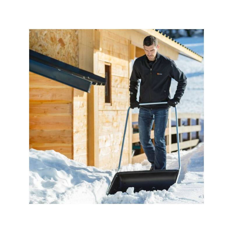 Traineau à neige polymère vert L.72 cm Ø45L H.55 cm - Leborgne - Image 6