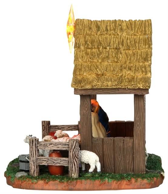 Lemax - Lemax - Scène de la nativité - L.12 x l.17 x H.13 cm - Image 3