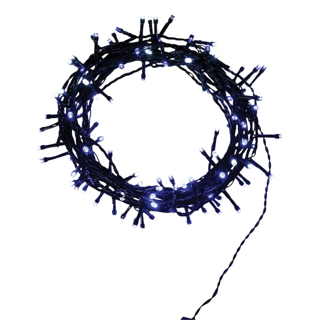 Blachere Illumination - Guirlande Flicker light ® 128 LED bicolore bleu & blanc L.8 m - Image 2