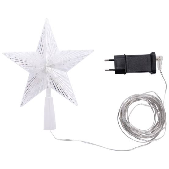 Blachere Illumination - Cimier de sapin en forme d'étoile avec 10 LEDS RGB - Image 3