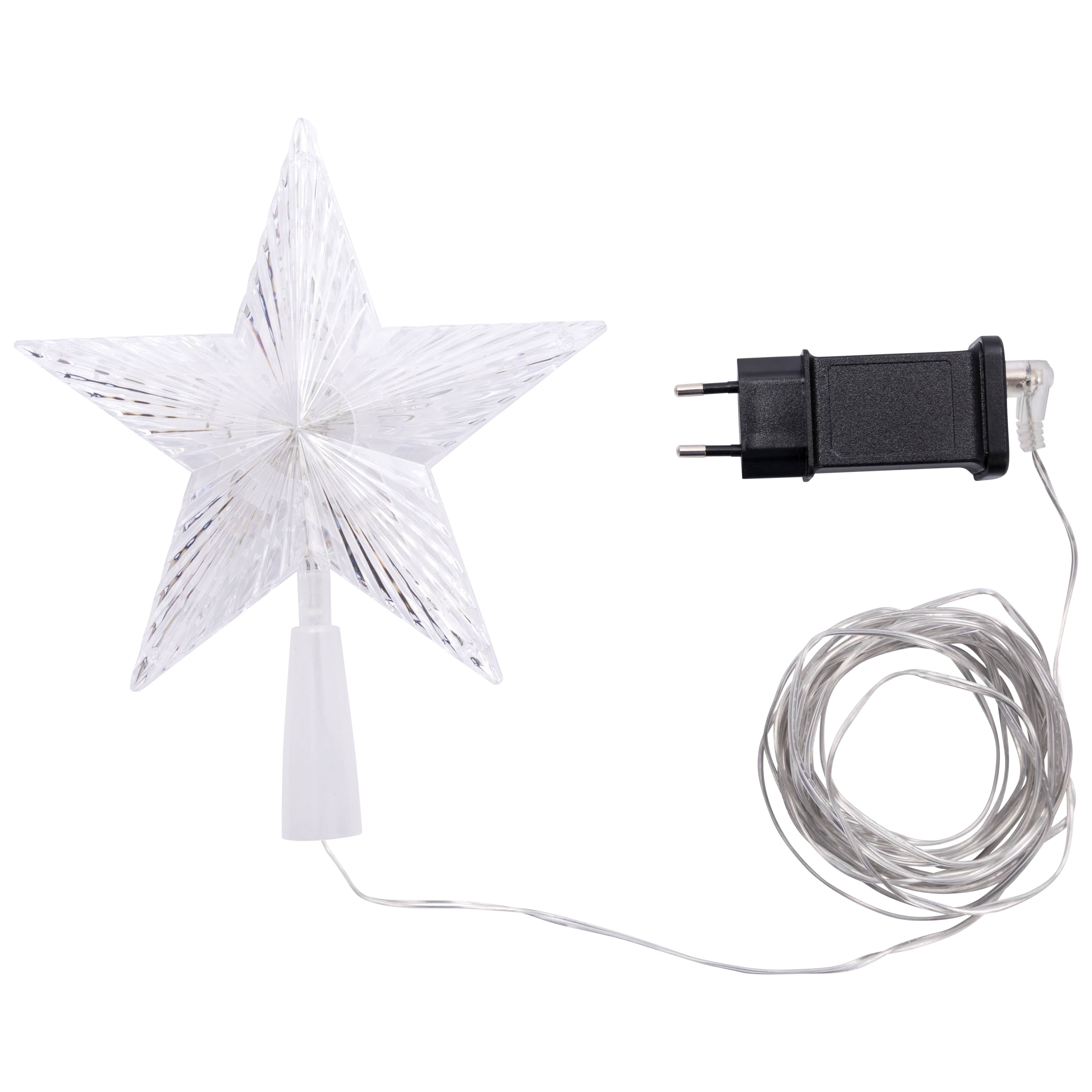 Blachere Illumination - Cimier de sapin en forme d'étoile avec 10 LEDS RGB - Image 3