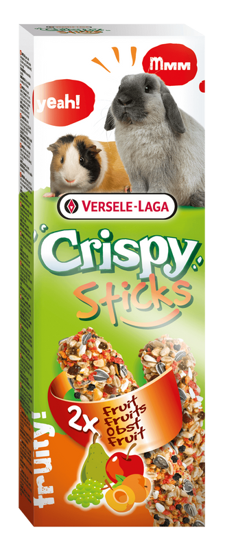 Versele Laga - Crispy Sticks Lapins-Cochon d'inde Fruits 2x55 gr