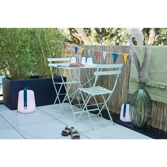 Fermob - Table de jardin rectangulaire pliante acier piment 4 personnes Bistro Fermob - Image 3