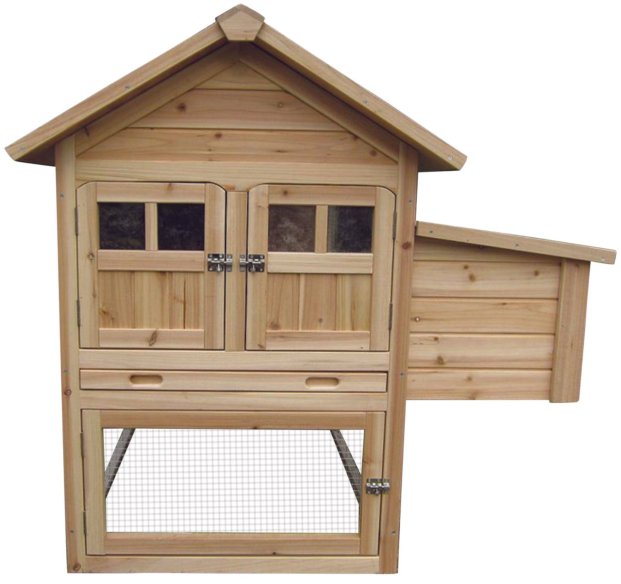 Hamiform - Clapier / Poulailler Home Pretty - L.114 x l.100 x H.105 cm - Image 3