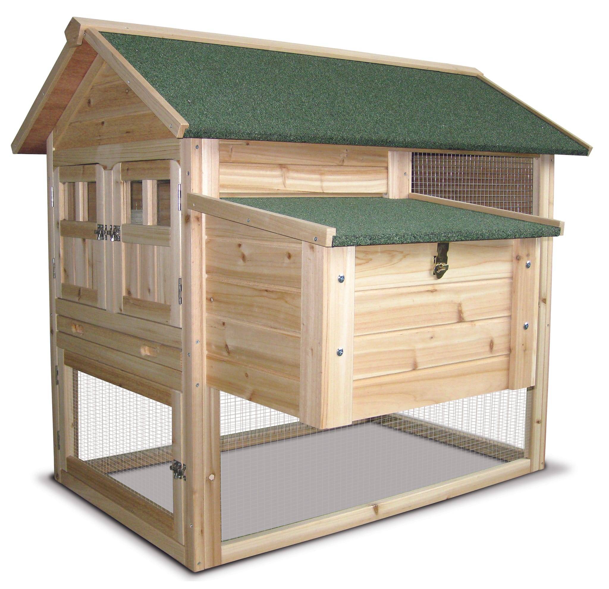 Hamiform - Clapier / Poulailler Home Pretty - L.114 x l.100 x H.105 cm - Image 4