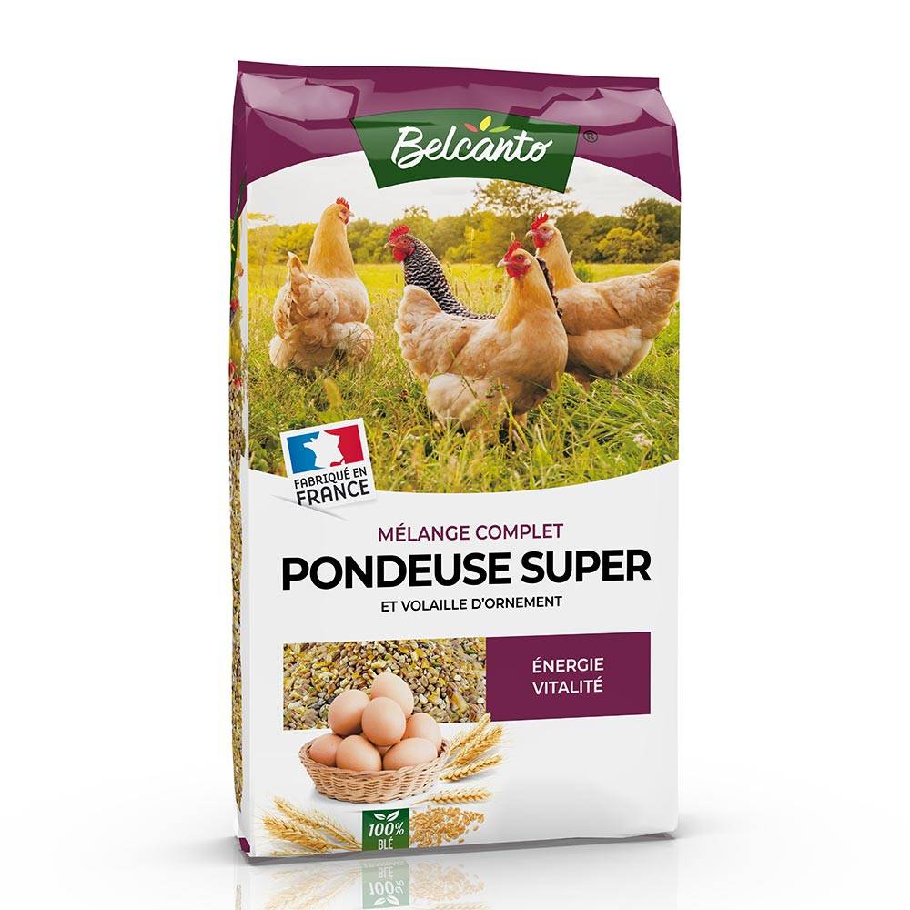Belcanto - Mélange poule pondeuse Super 20 kg - Belcanto