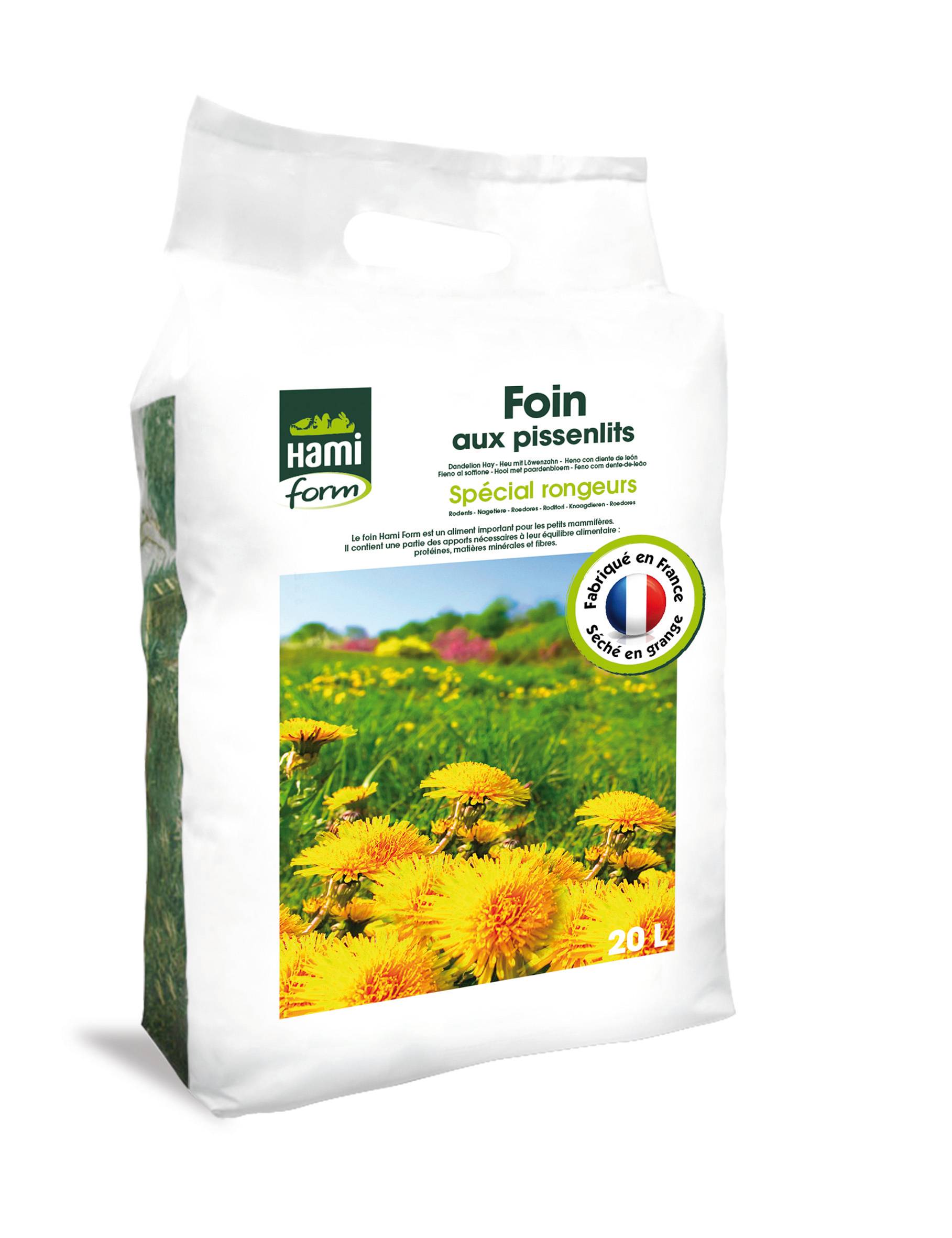Hamiform - Foin Premium Aromatisé Pissenlit - HAMI FORM