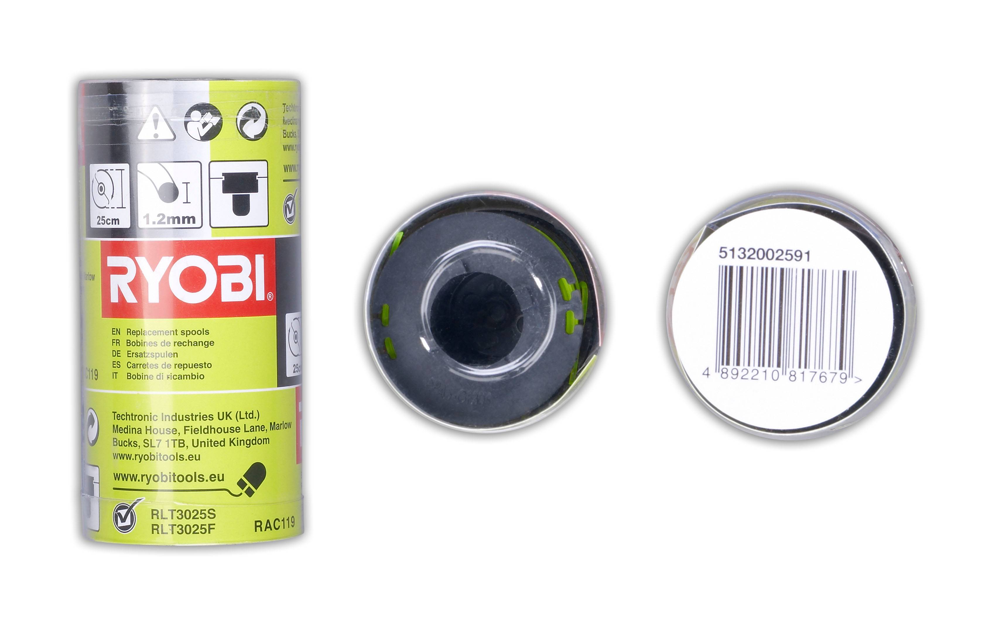 Ryobi - Lot 3 Bobines Double Fil RYOBI - Image 1