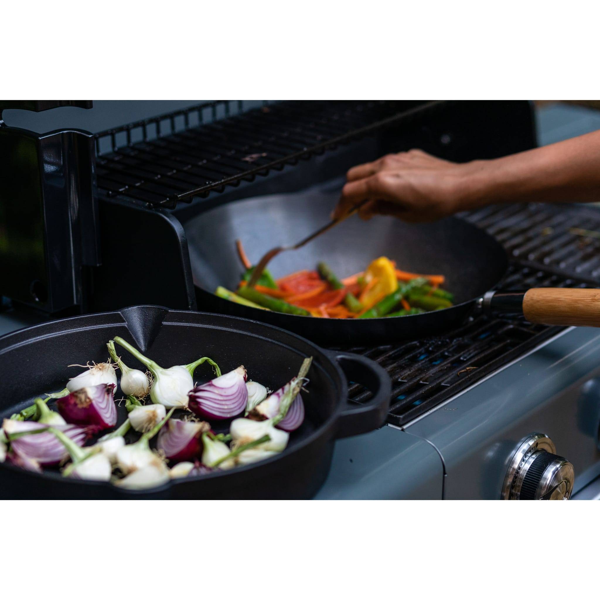 Campingaz - Wok barbecue acier antiadhésif 30 cm CAMPINGAZ - Image 1