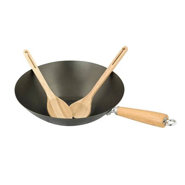 Campingaz - Wok barbecue acier antiadhésif 30 cm CAMPINGAZ - Image 4