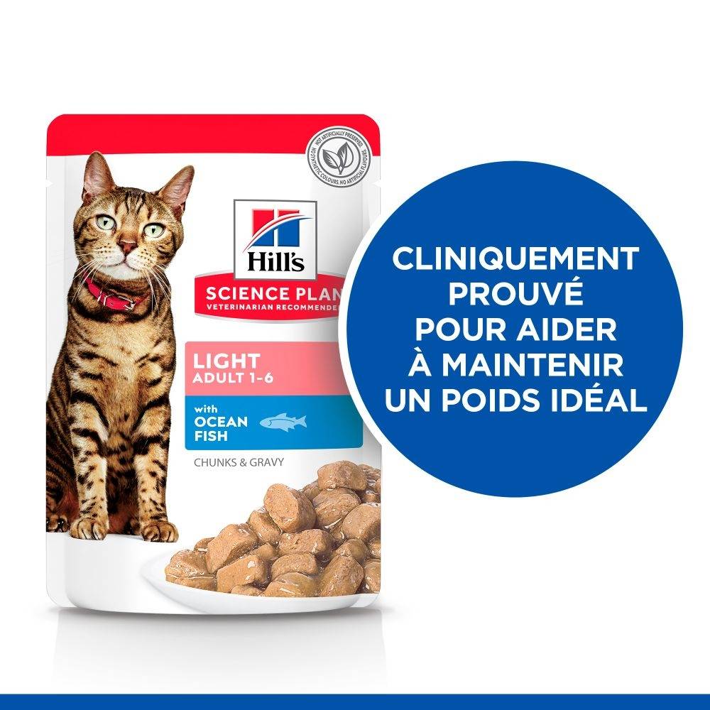 Science plan - Chat Adult light MP Poul&Poiss 12x85g - Image 6