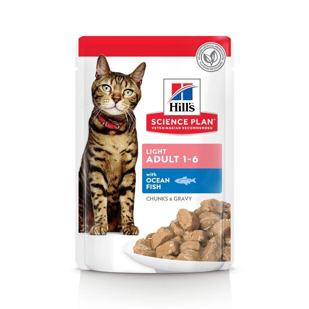 Science plan - Chat Adult light MP Poul&Poiss 12x85g - Image 5