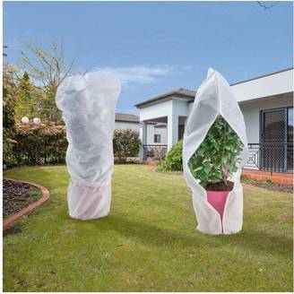 Nortène - Housse d'hivernage zippée Maxizip Ø0,50 x H.2 m 100 g/m² - Nortène