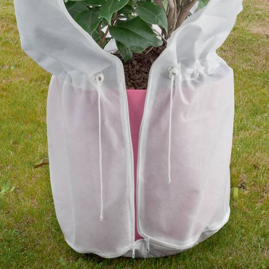 Nortène - Housse d'hivernage zippée Maxizip Ø0,50 x H.2 m 100 g/m² - Nortène - Image 3