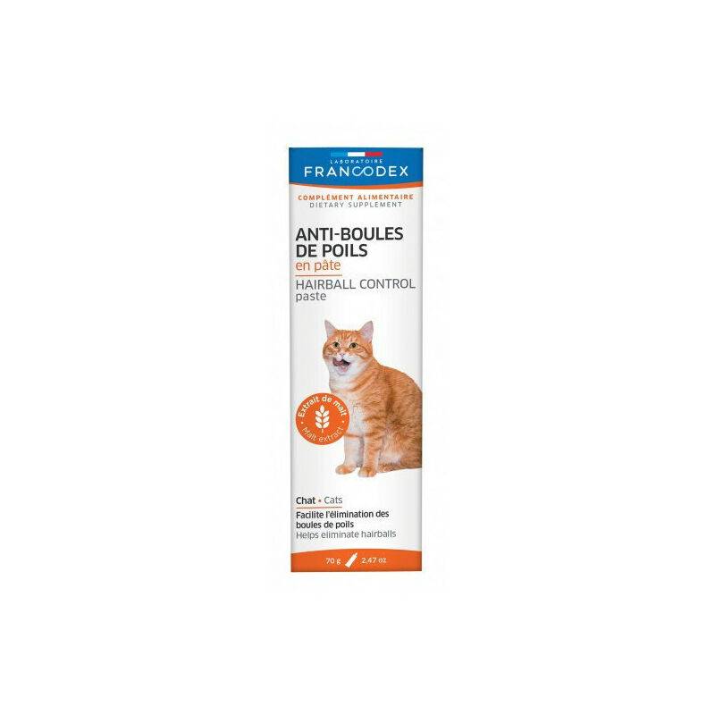 Francodex - Anti-Boules De Poils Pâte Pour Chat - FRANCODEX - Imagen 2