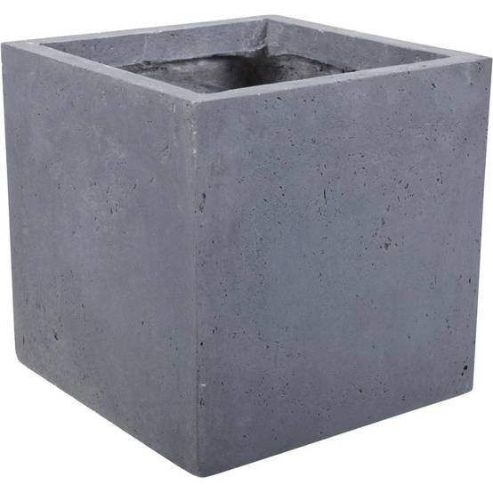 Mega collections - Pot Fibre Terre Carré Gris Foncé - Mega Ceramics - Image 6