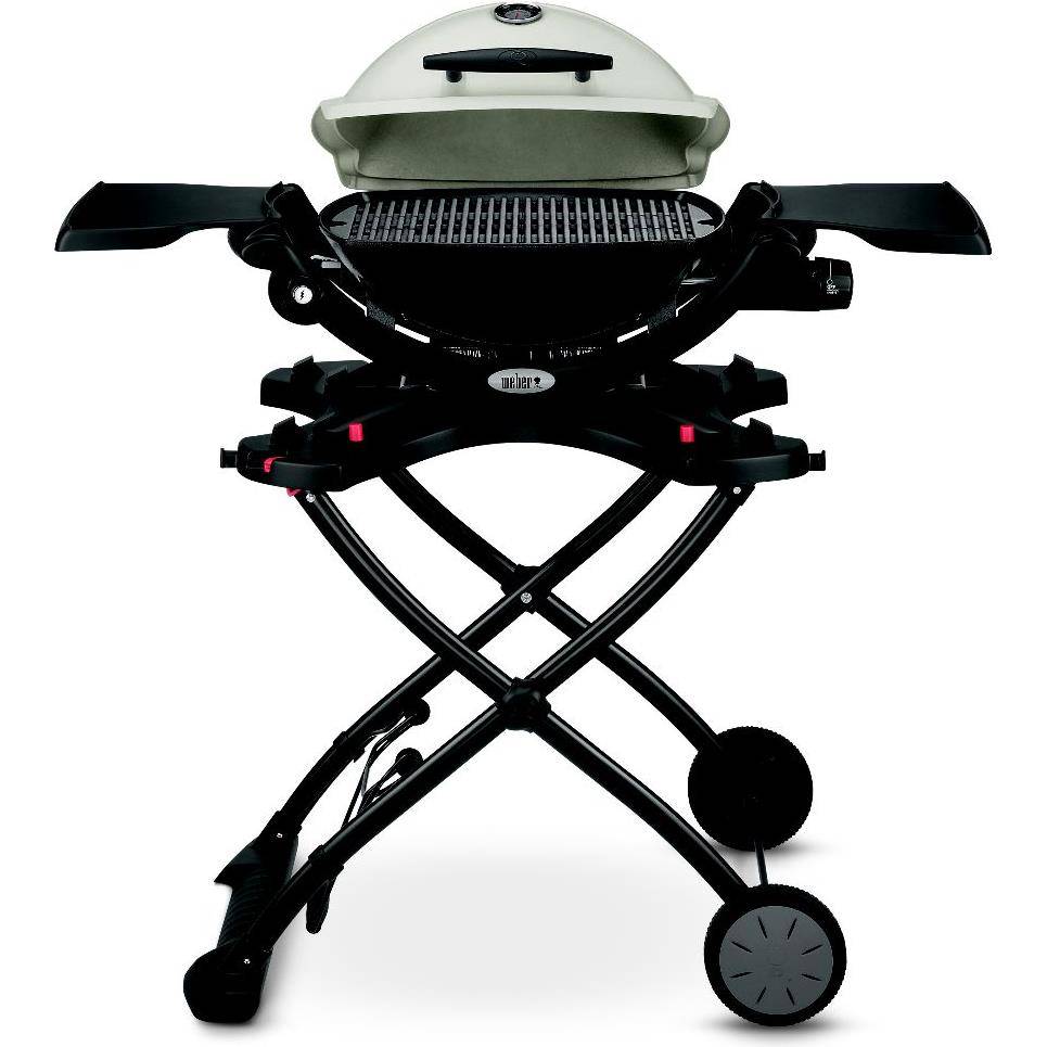 Weber - Weber - Carrito plegable para barbacoa de gas Q serie 1000 y 2000 - Imagen 3