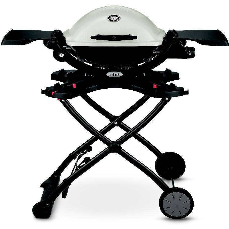 Weber - Weber - Carrito plegable para barbacoa de gas Q serie 1000 y 2000 - Imagen 2