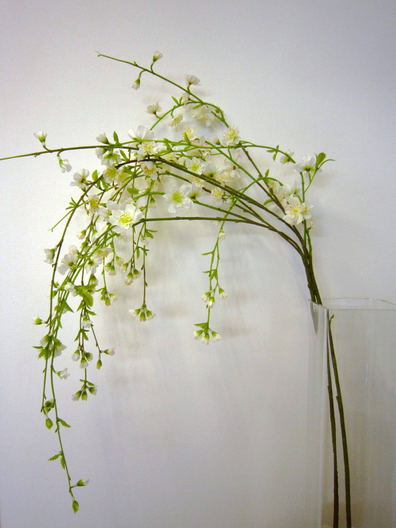 Kalyste - Fleur artificielle - Tige Retombante Fleurs De Cerisier 124 cm