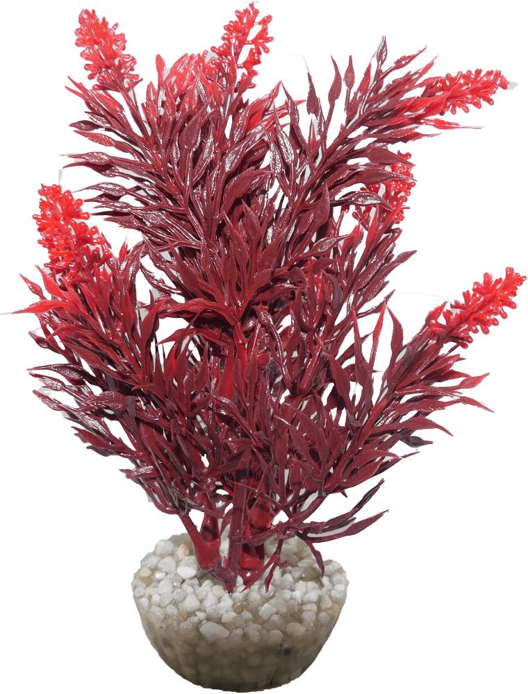 Labéo - Plante Artificielle Aquarium Plastique Vert - LABEO - Imagen 3