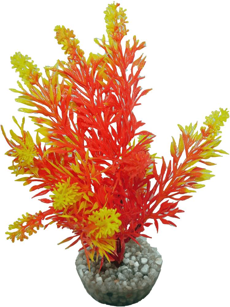 Labéo - Plante Artificielle Aquarium Plastique Vert - LABEO - Imagen 8
