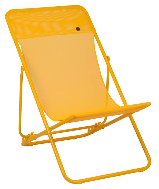 Lafuma-Mobilier - Lafuma - Maxi Transat colorblock Banana - L.94 x l.62 x H.83 cm - Image 1