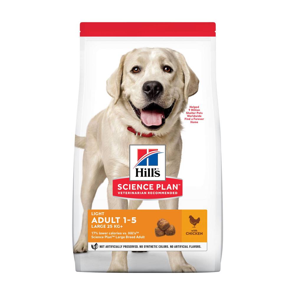 Science plan - Chien Adult Light Large Breed Poulet 18kg