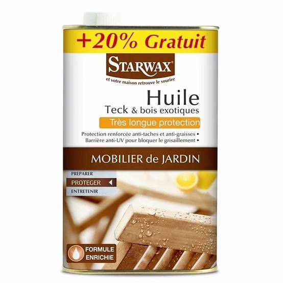 Starwax - Huile Teck Très Longue Protection - STARWAX - Image 1
