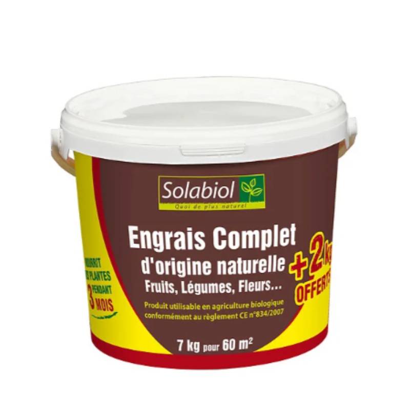 Solabiol - Engrais complet organique - SOLABIOL