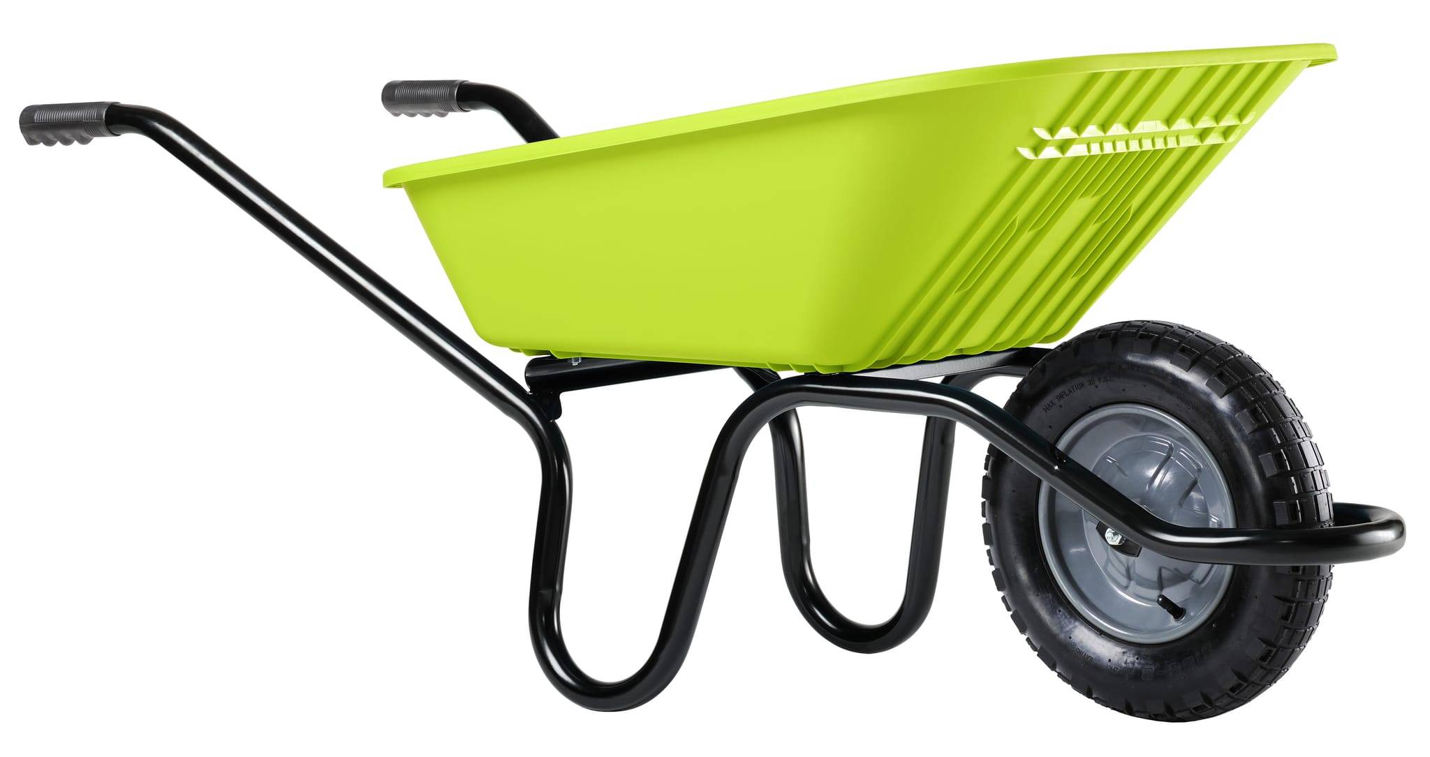 Haemmerlin - Haemmerlin - Carretilla Sunny de polipropileno verde anís - 100L