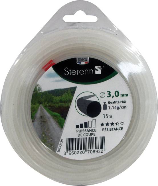 Sterenn - Sterenn - Fil nylon rond translucide Ø3 mm - L.15 m
